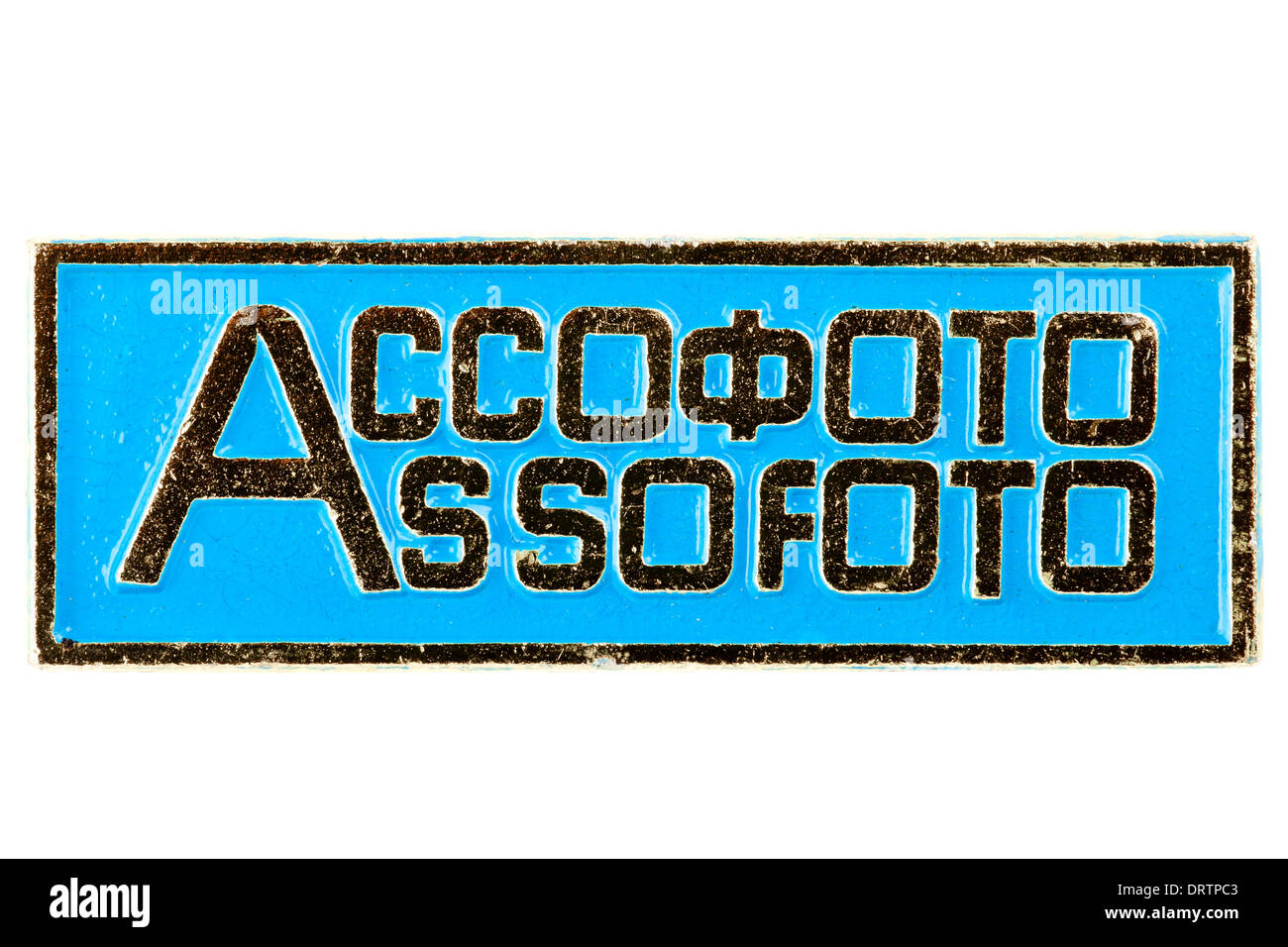 DDR (DDR) Assofoto pin Stockfoto