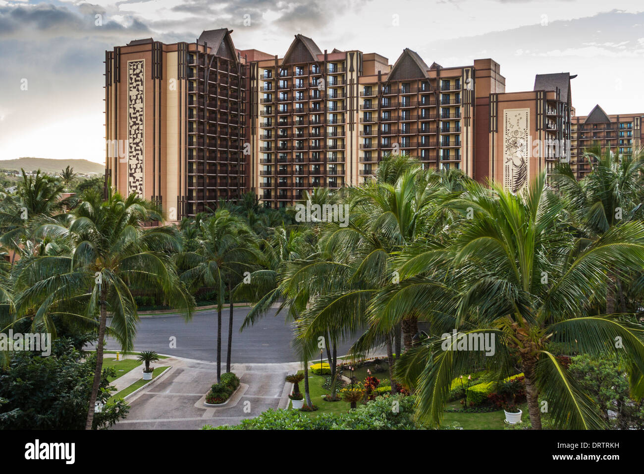 Aulani Disney Resort und Spa auf Oahu, Hawaii. Stockfoto