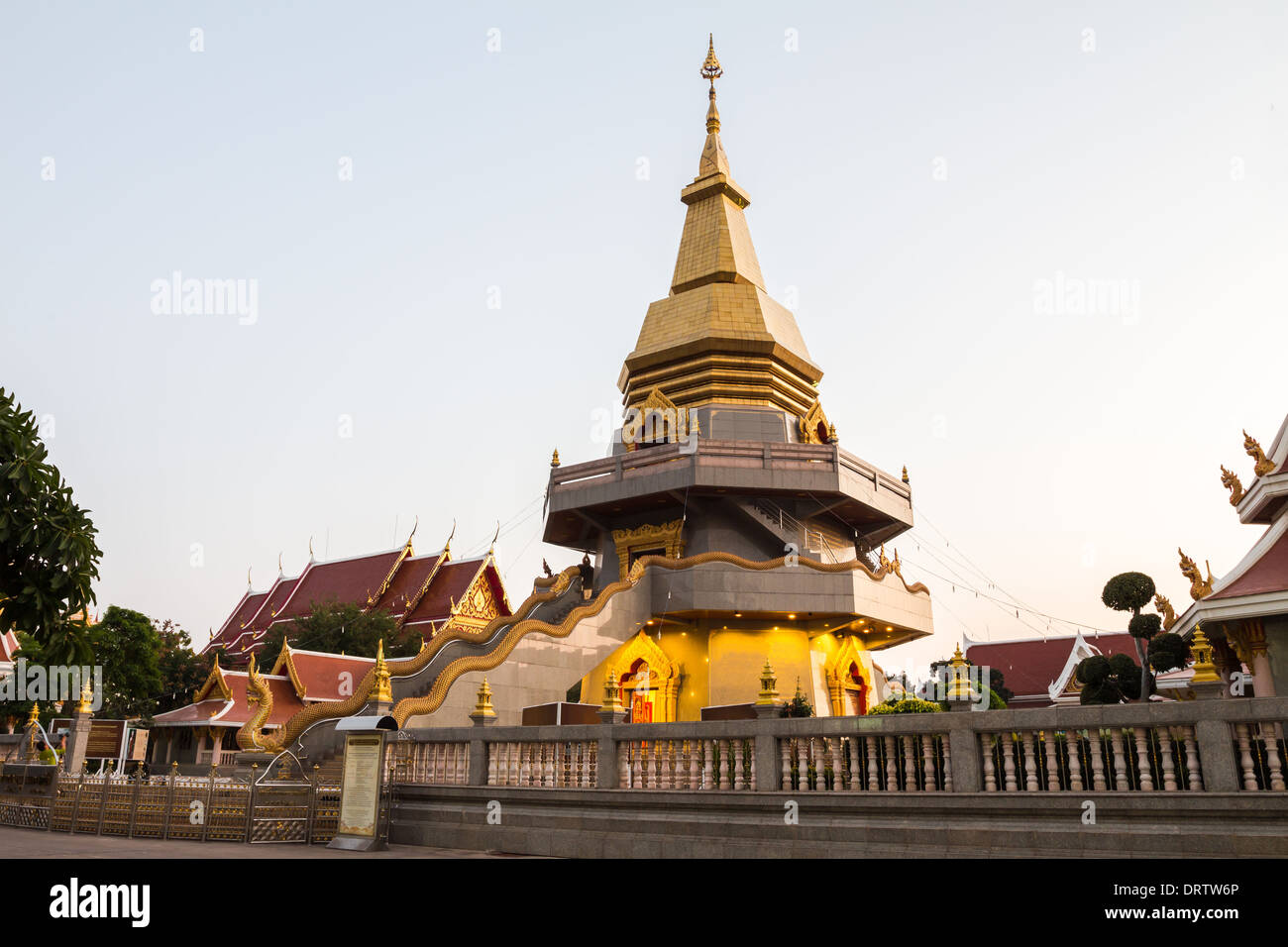 Buddhistischer Tempel in Udorn Thani, thailand Stockfoto
