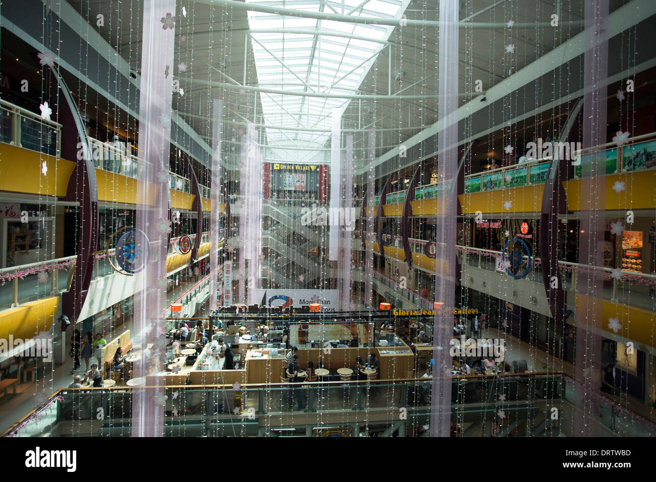Singapur Shopping mall Stockfoto