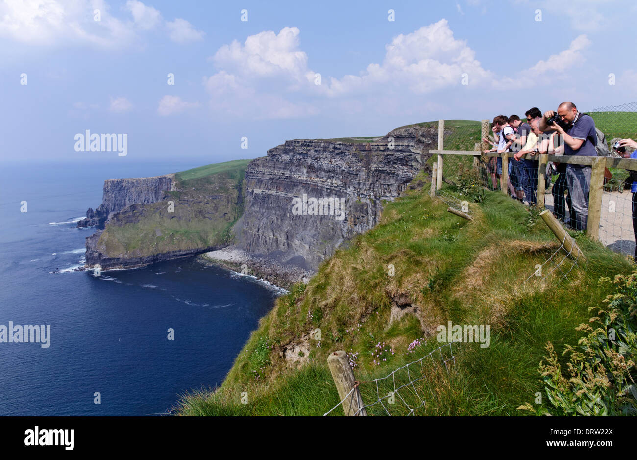Die Klippen von Moher im County Clare Ireland Stockfoto