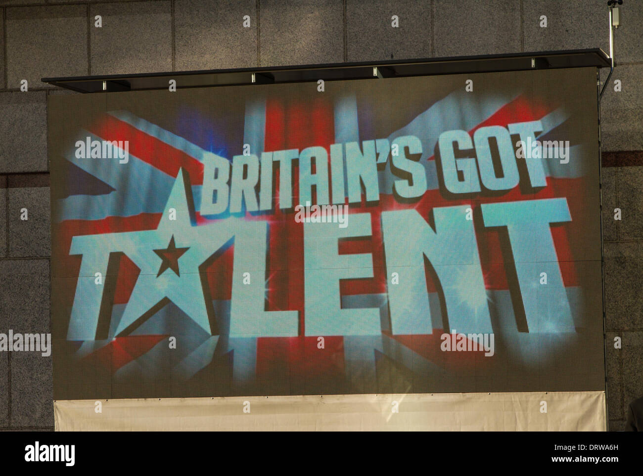 Birmingham, Vereinigtes Königreich. 2. Februar 2014. Britains Got Talent Castings im ICC in Birmingham UK prominente Credit: Steven Reh/Alamy Live News Stockfoto