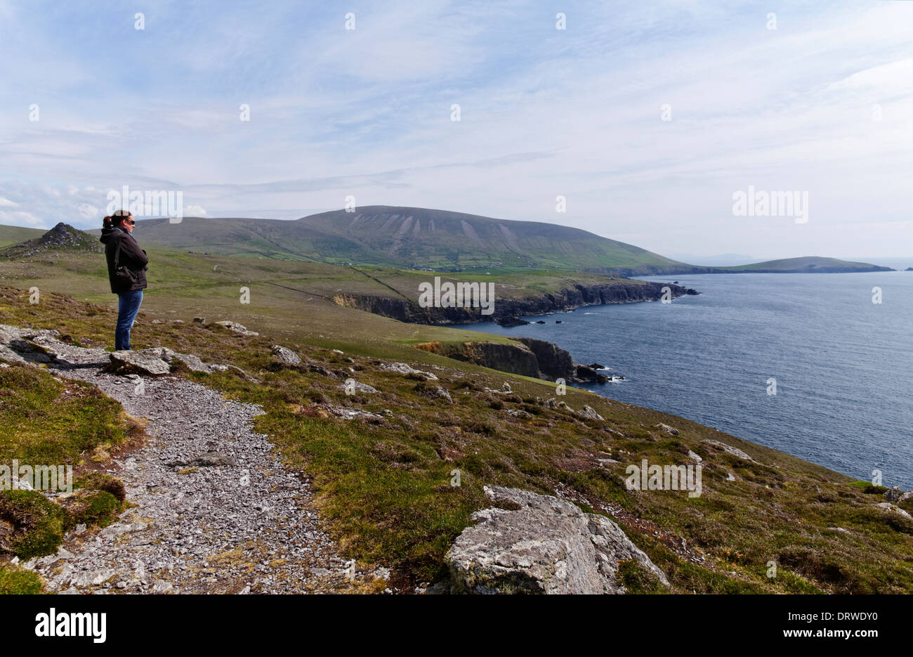 Küste der Halbinsel Dingle im County Kerry, Irland Stockfoto