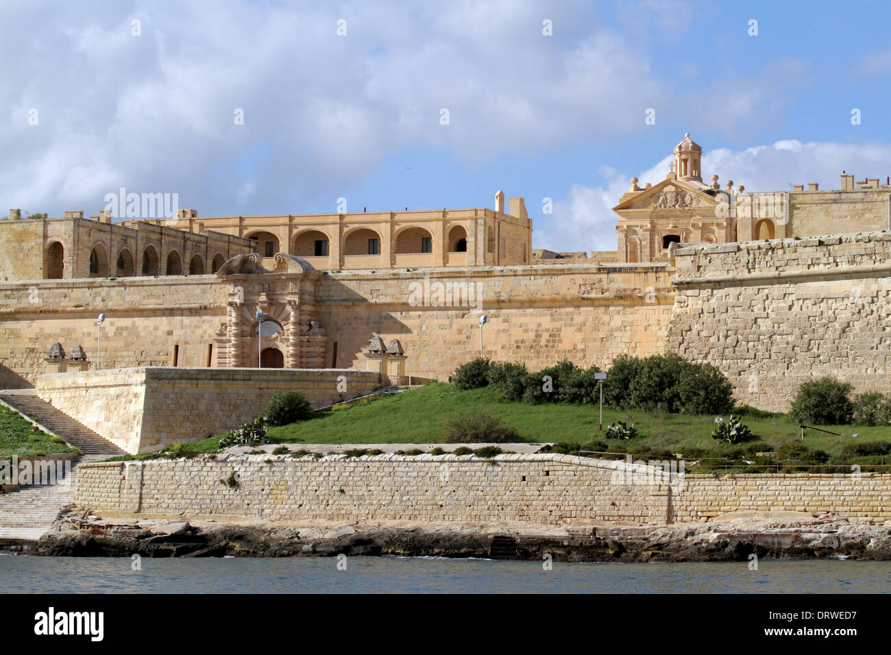 FORT MANOEL MANOEL Insel MALTA 5. Dezember 2013 Stockfoto