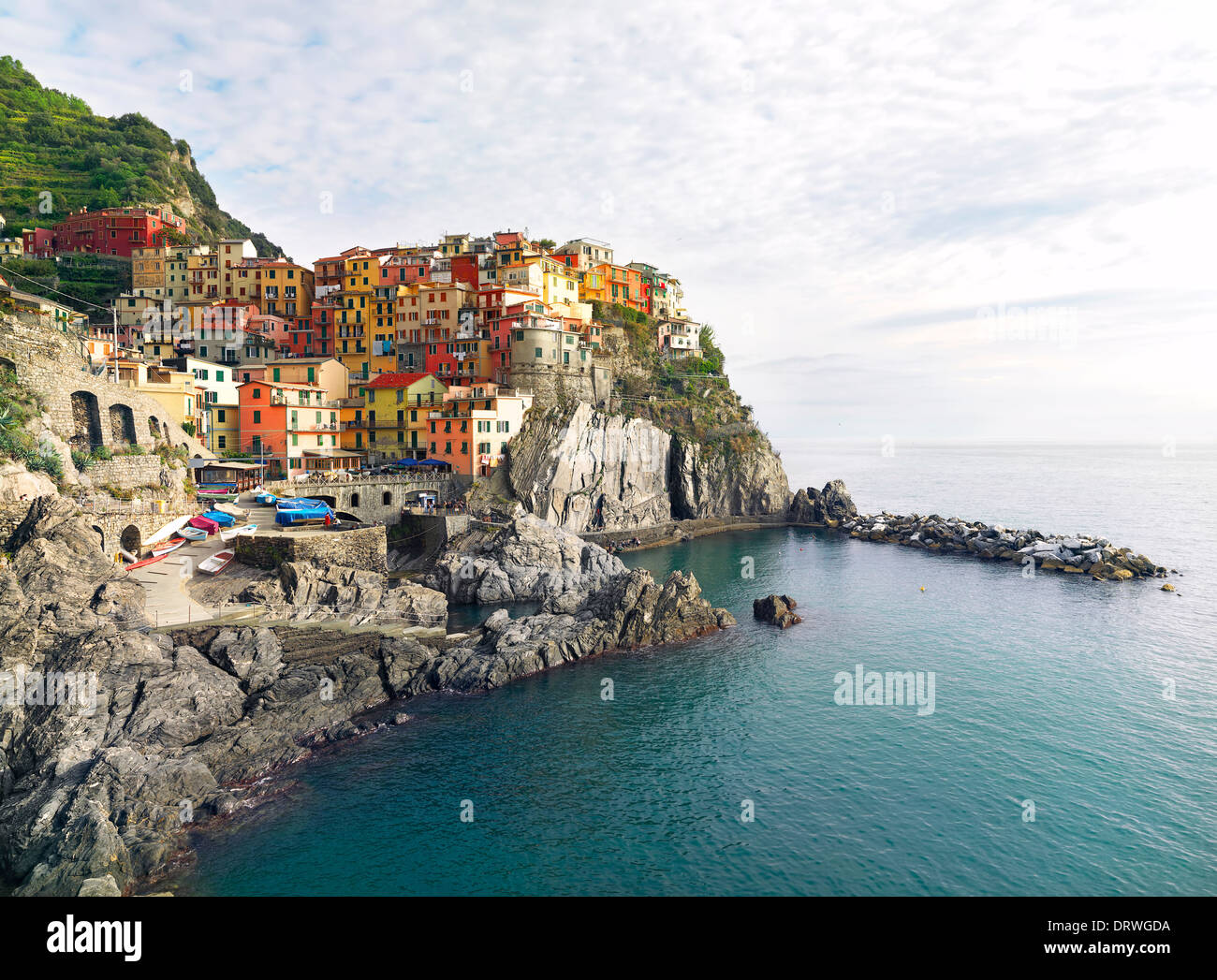 Manarola Stockfoto