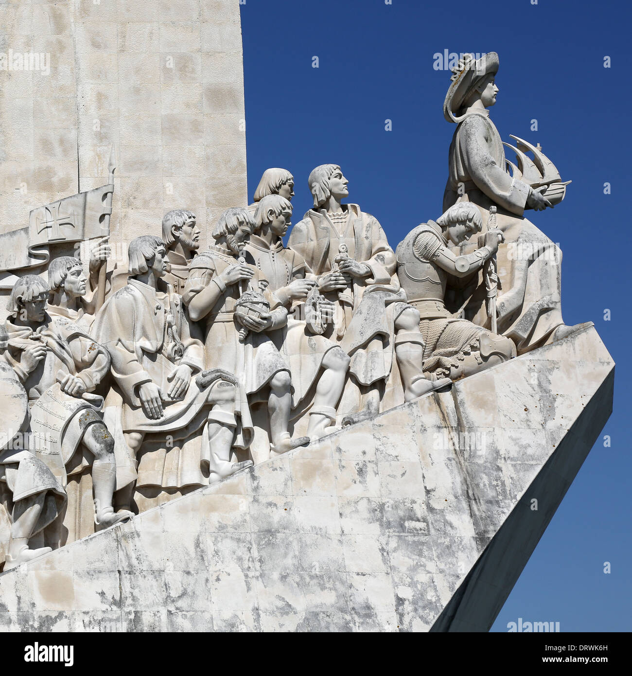 Denkmal für die Entdecker in Belem in Lissabon Portugal Stockfoto