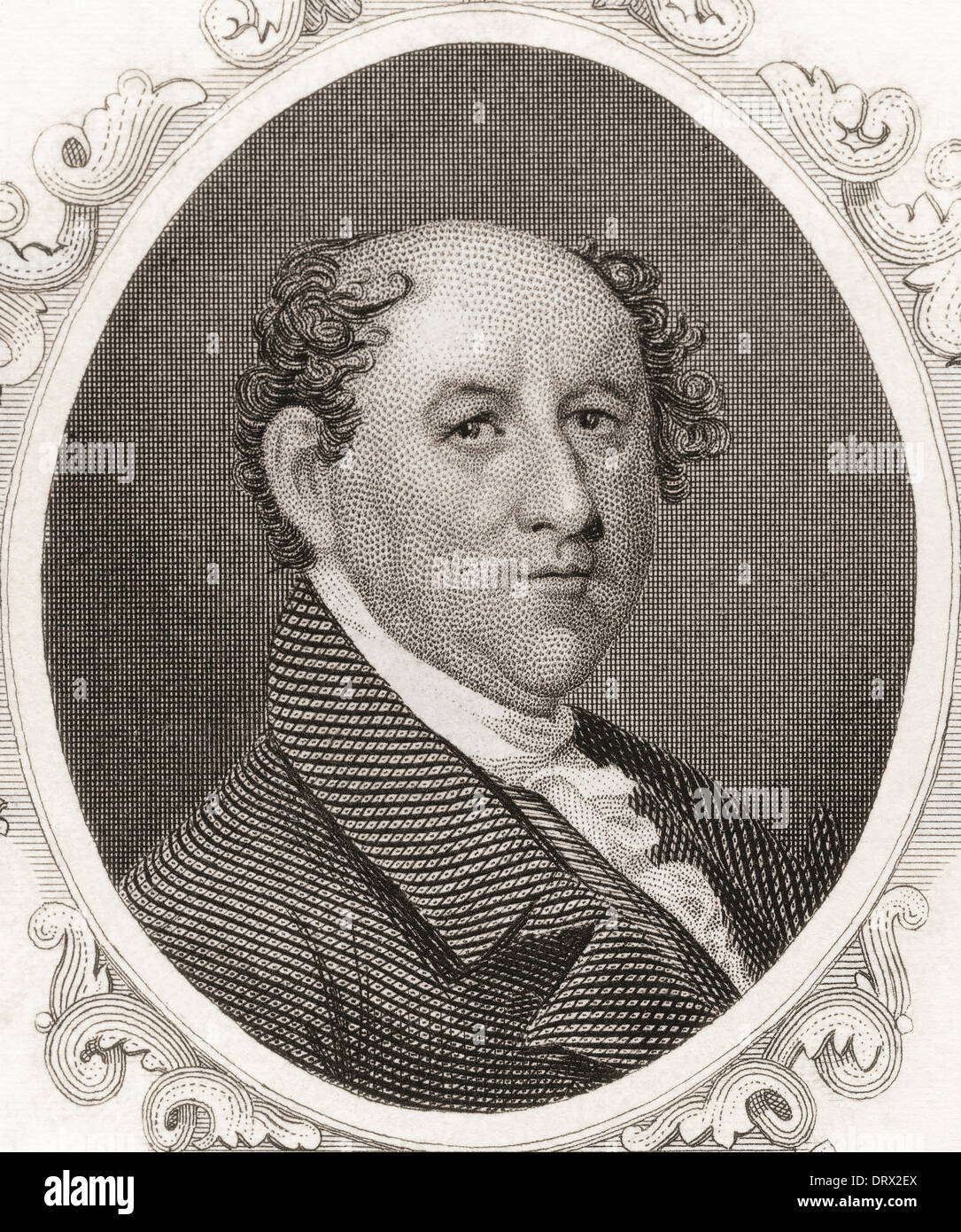 Rufus King, 1755 –1827. US-amerikanischer Jurist, Politiker, Senator der Vereinigten Staaten, Diplomat und einer der Gründerväter. Stockfoto
