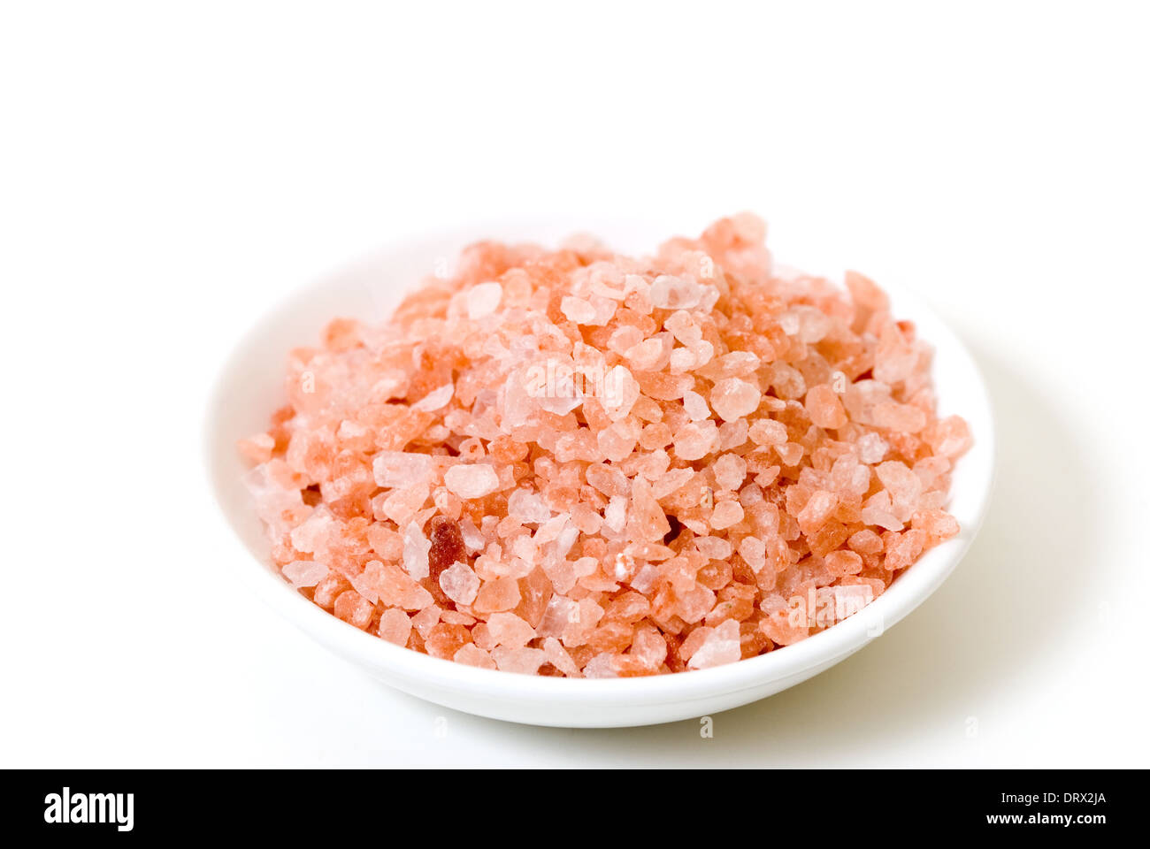 Himalaya rosa Bergkristall Kochsalz. Stockfoto