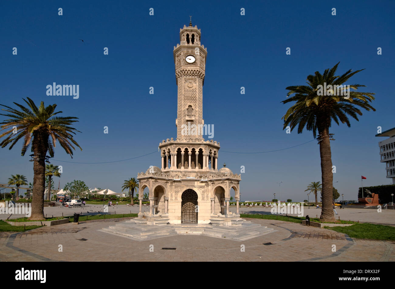Asien, Türkei, Izmir, osmanische Uhrturm (Saat Kulesi), 1901 Stockfoto