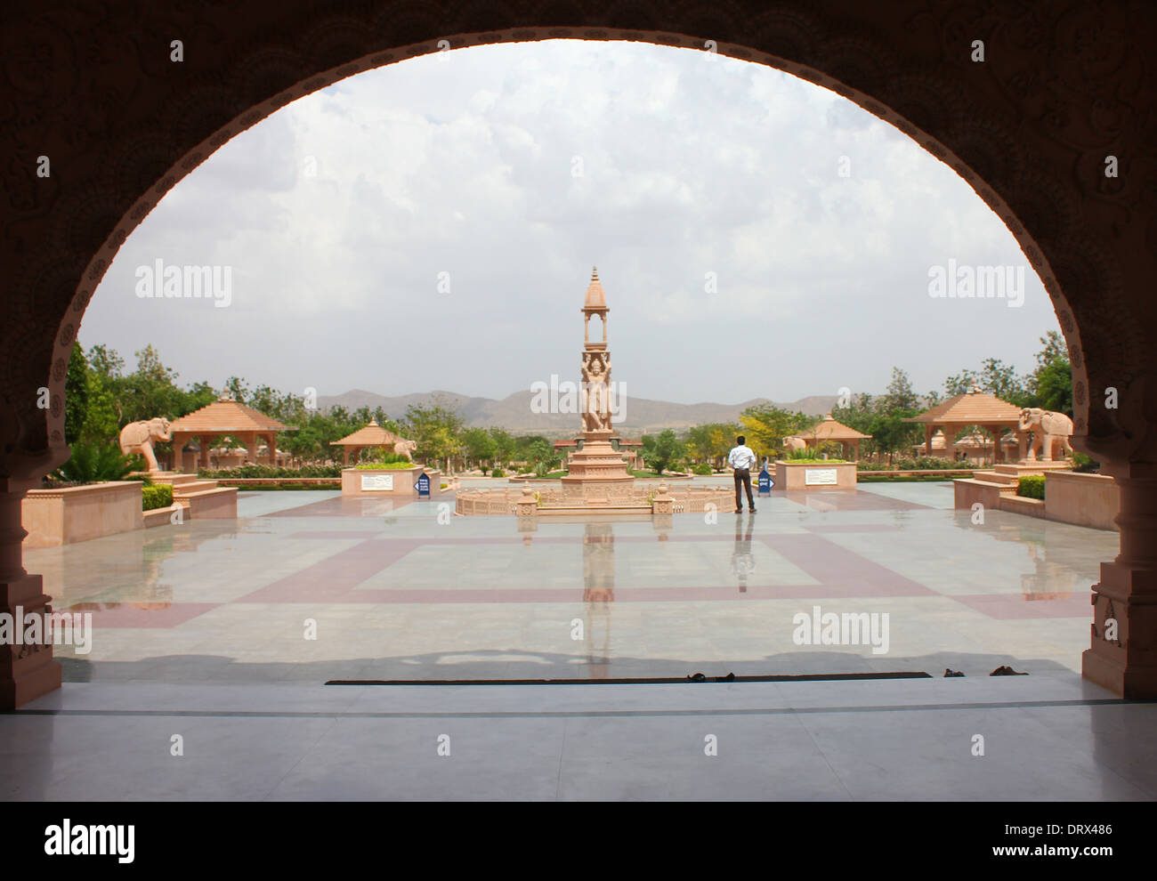 Ajmer Nareli Jain-Tempel, rajasthan Stockfoto