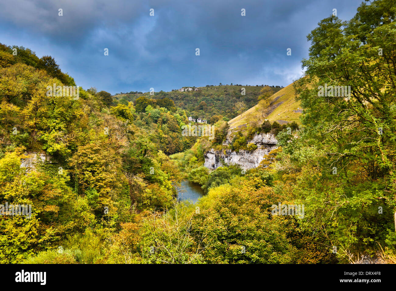 Monsal Dale; Derbyshire; UK Stockfoto