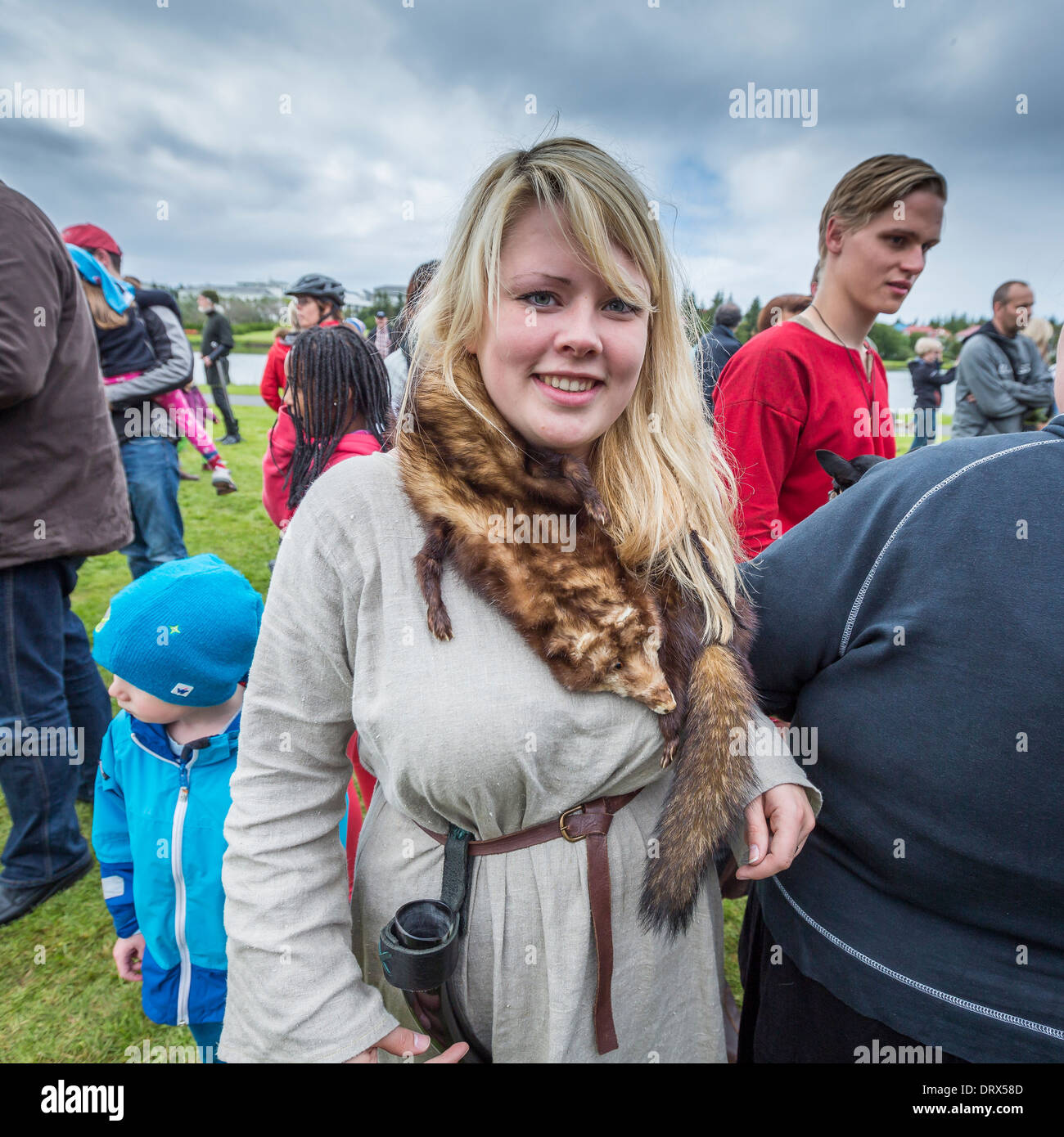 Viking Festival, Reykjavik, Island Stockfoto