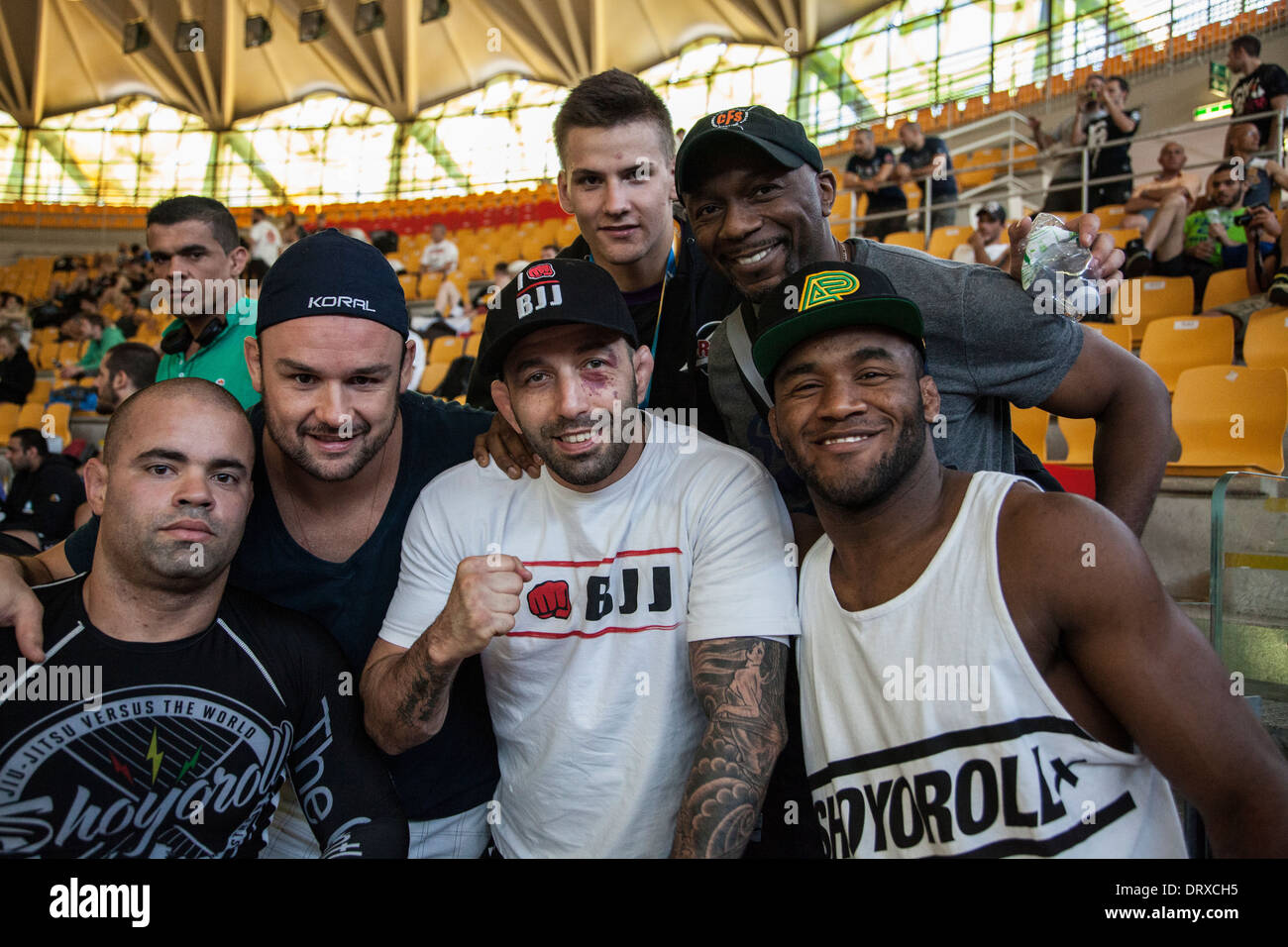 EM-Brazilian Jiu-Jitsu Stockfoto