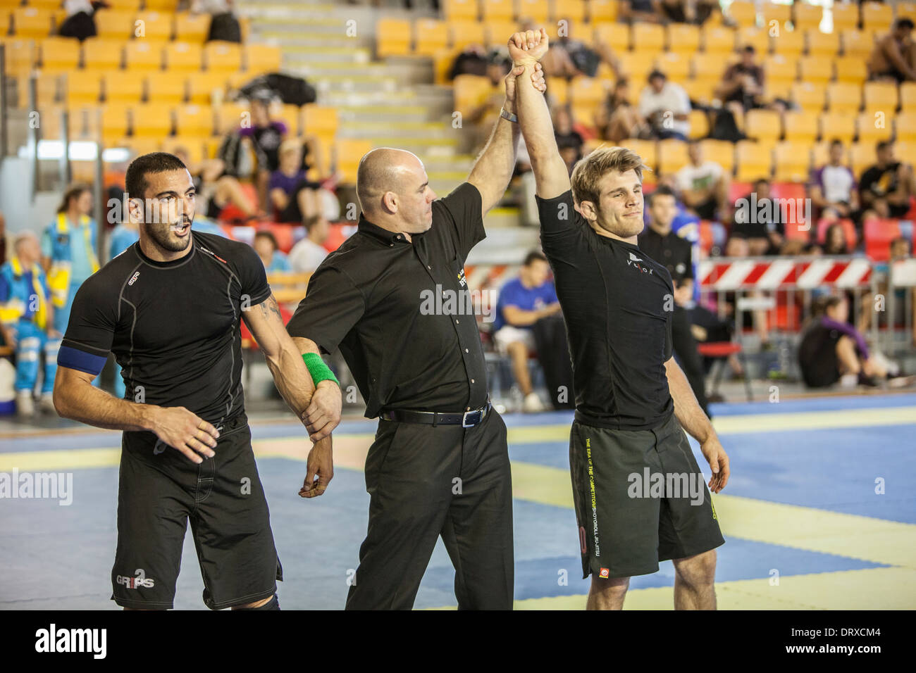 EM-Brazilian Jiu-Jitsu Stockfoto