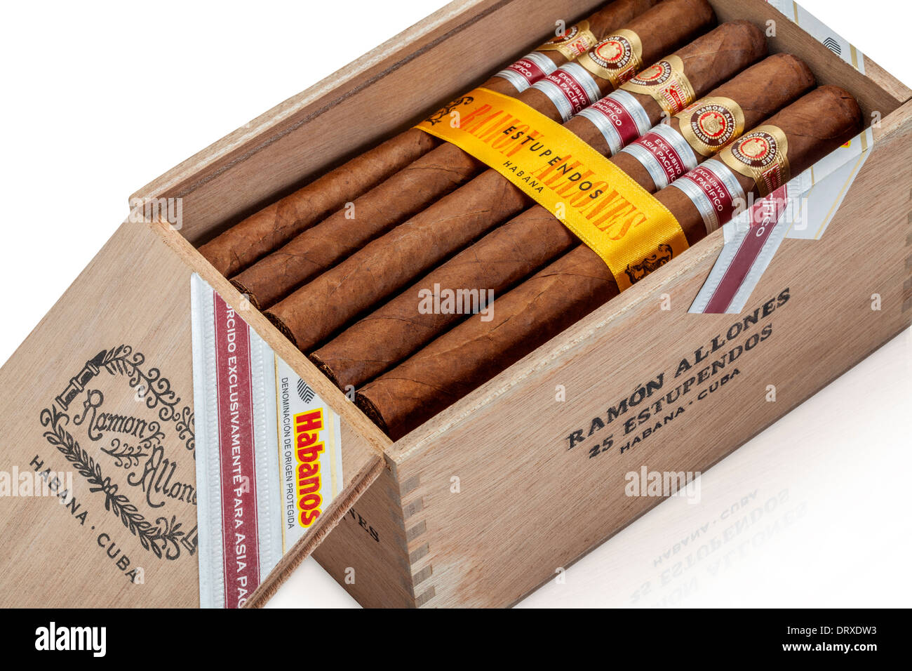 Ramon Allones 15 Estupendos kubanische Zigarre Stockfoto