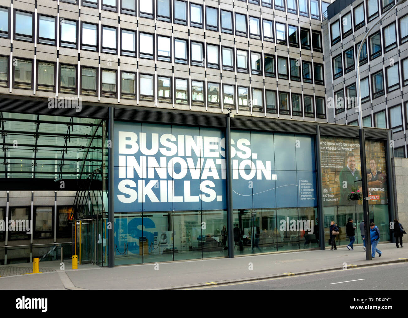 London, England, Vereinigtes Königreich. Department for Business, Innovation and Skills an der Victoria Street. Stockfoto