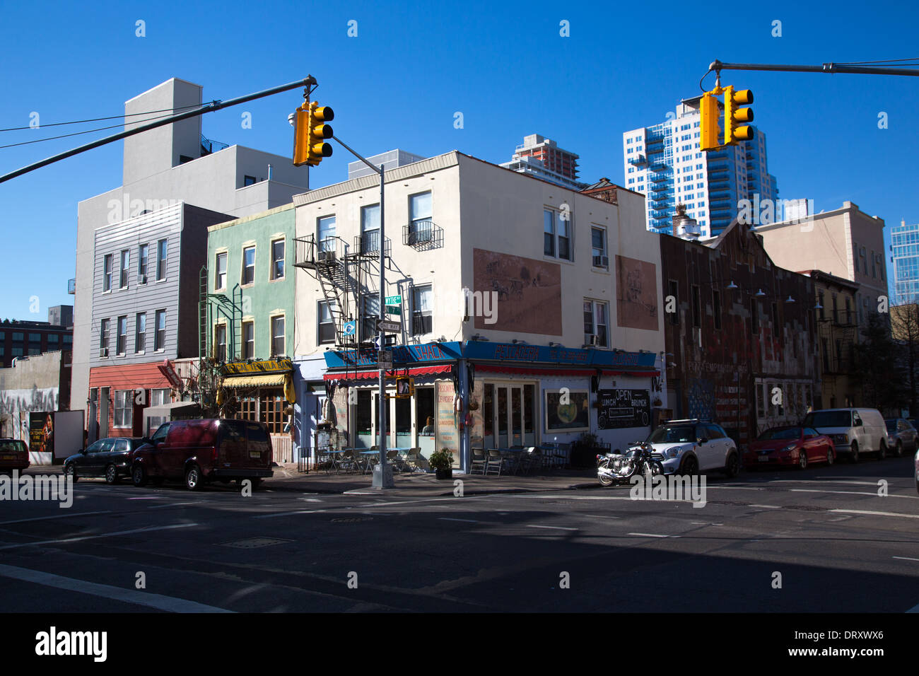 Straßenszene, Williamsburg, Brooklyn, NYC, USA Stockfoto