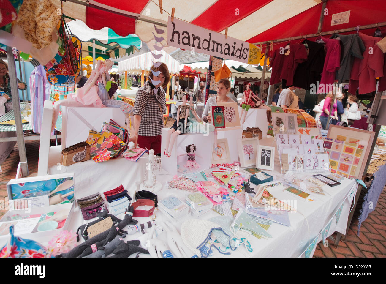 Bauernmarkt in Stroud, Gloucestershire UK Stockfoto