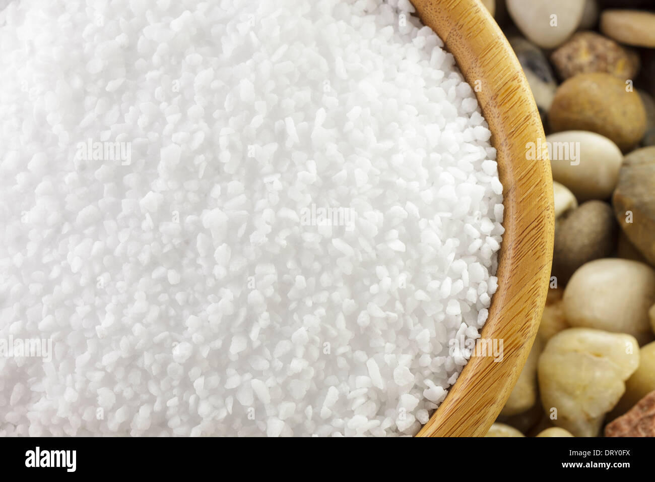 Salz aus dem Meer Stockfoto