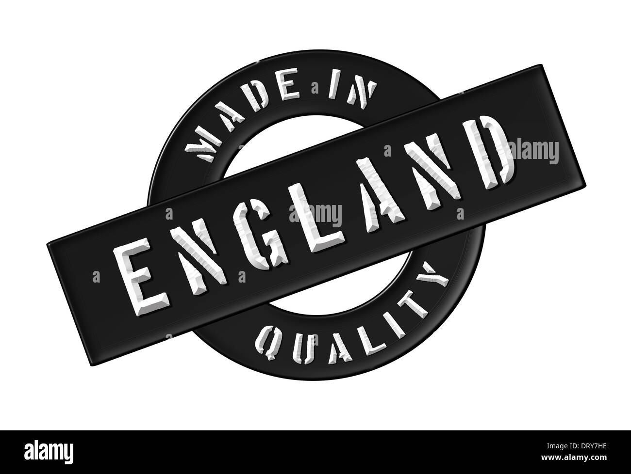 Made in England Stockfoto