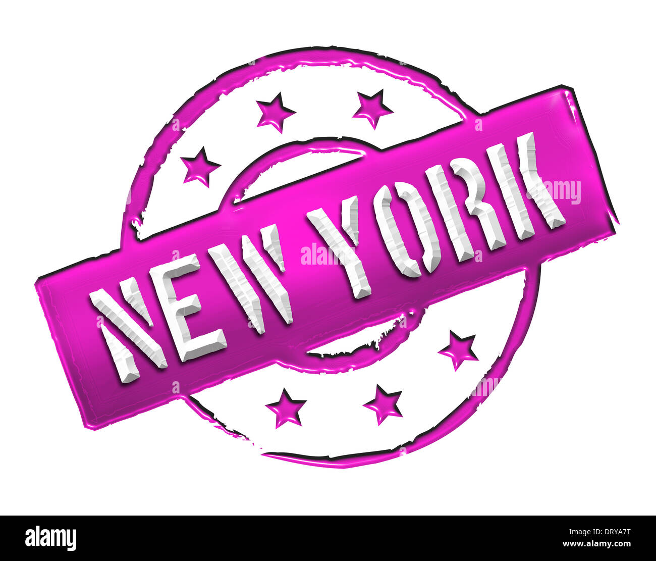 Stempel - NEW YORK Stockfoto