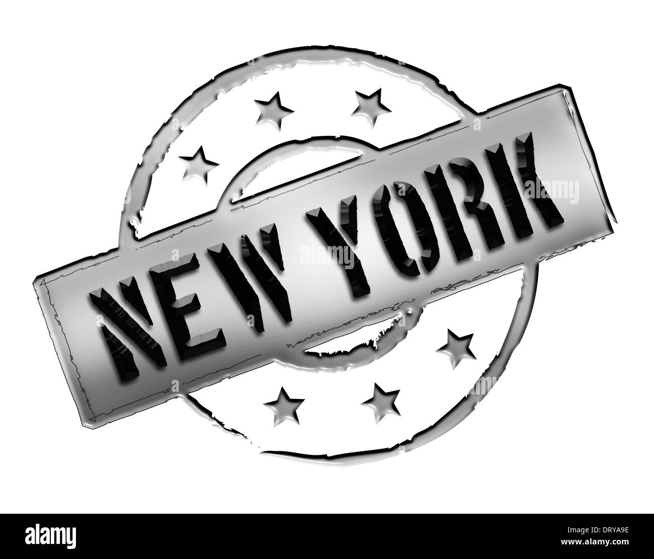 Stempel - NEW YORK Stockfoto