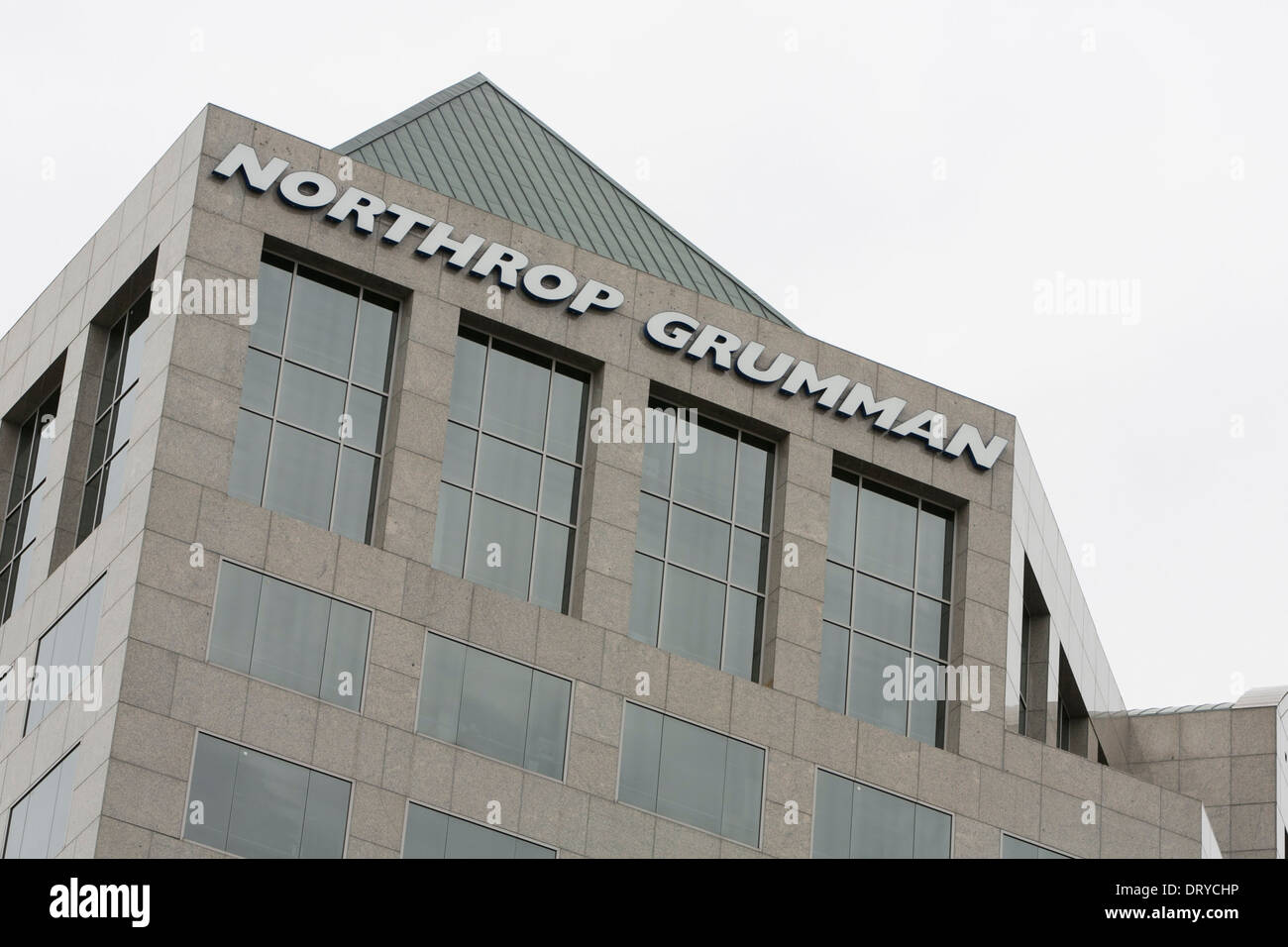 Der Hauptsitz von Northrop Grumman in Falls Church, Virginia. Stockfoto