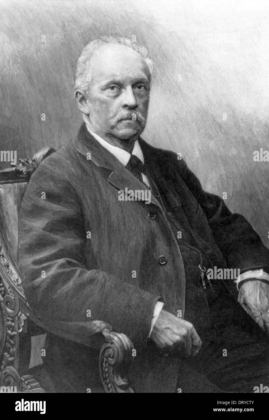Hermann Ludwig Ferdinand von Helmholtz (31. August 1821 – 8. September 1894) war ein deutscher Arzt und Physiker Stockfoto