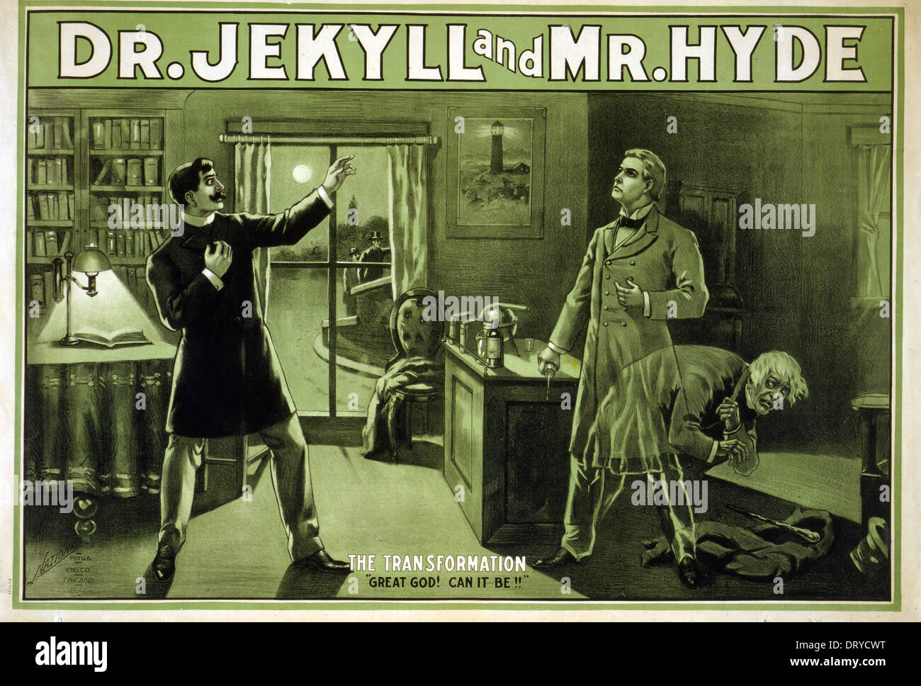 Dr. Jekyll und Herr Hyde, Jekyll & Hyde Stockfoto