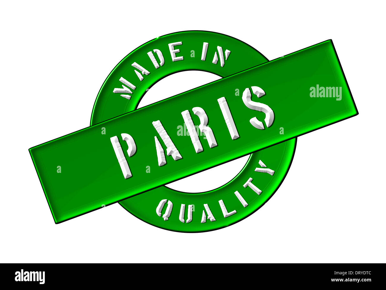 Made in Paris Stockfoto