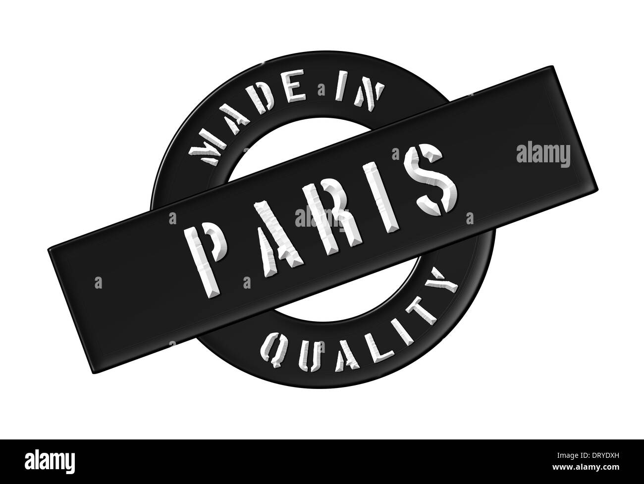 Made in Paris Stockfoto