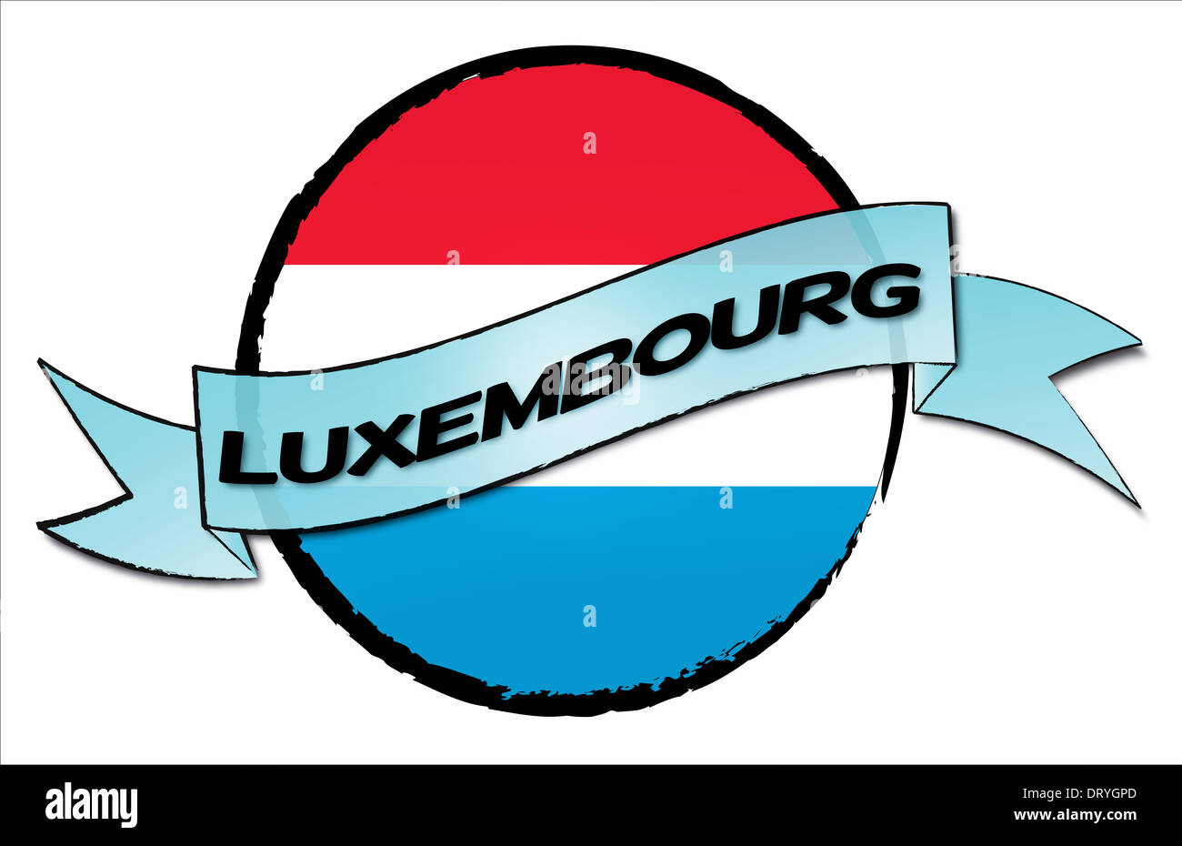 Kreis Land Luxemburg Stockfoto