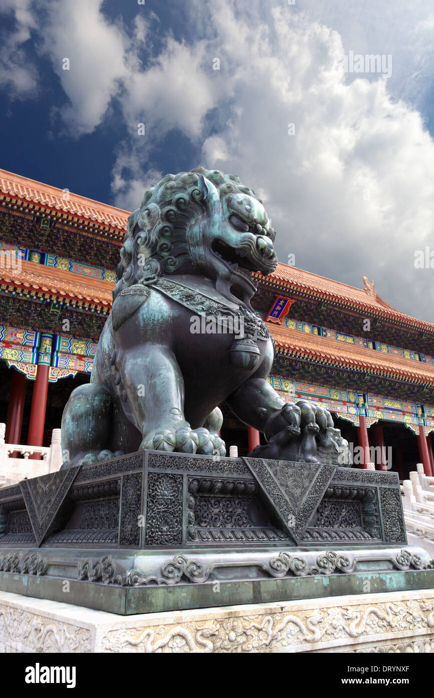 chinesischen Kaiserpalastes Stockfoto