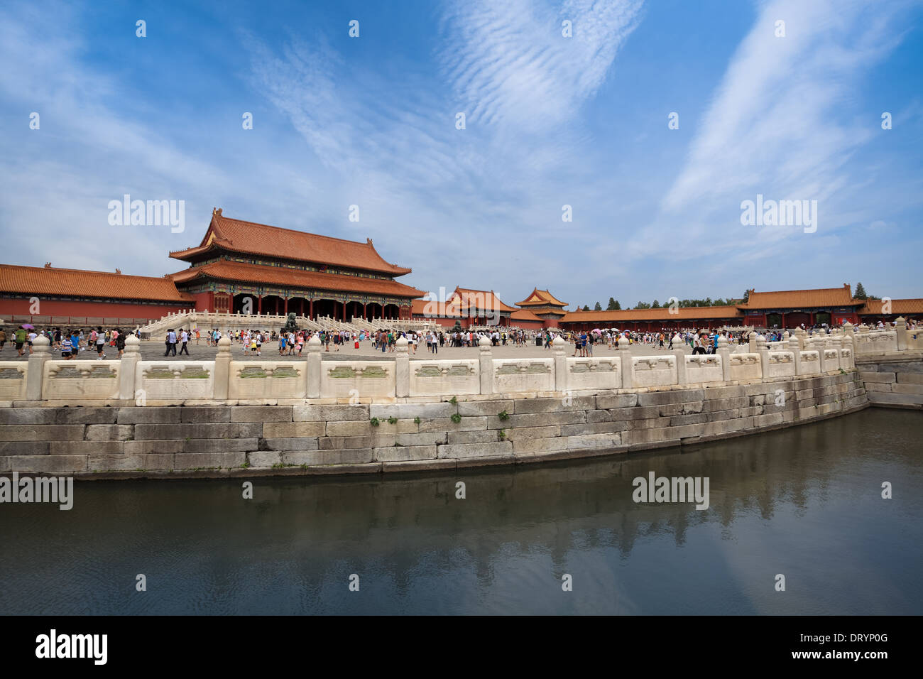Peking verbotene Stadt Stockfoto