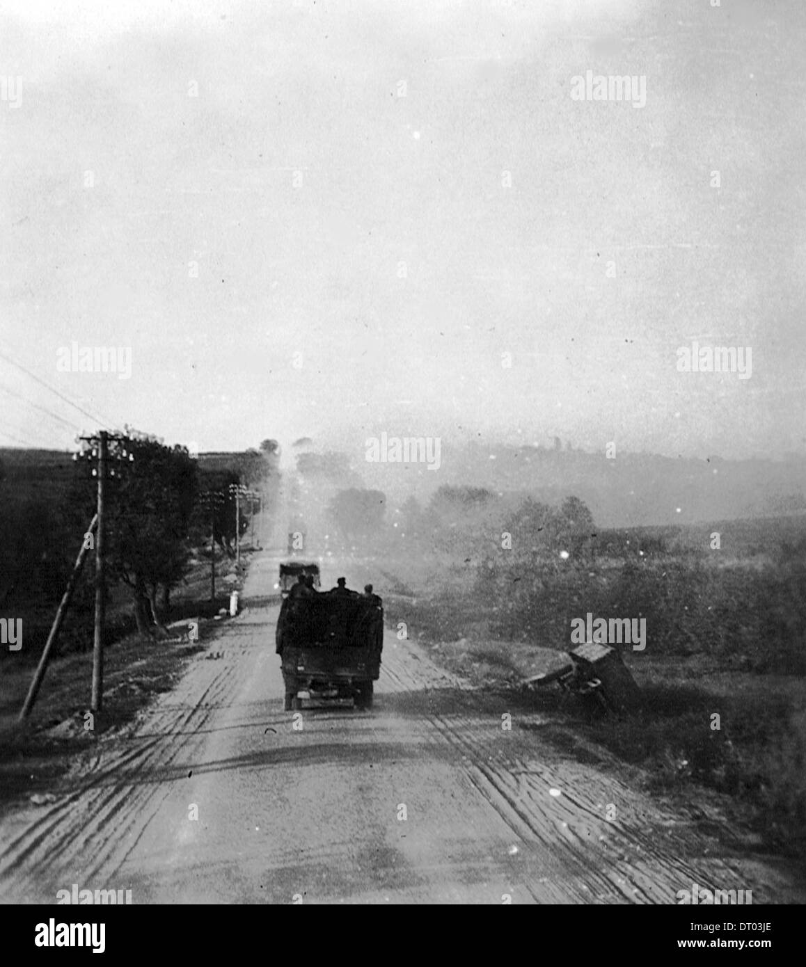 Militärische Raid nach Frankreich im Frühjahr 1940 Stockfoto