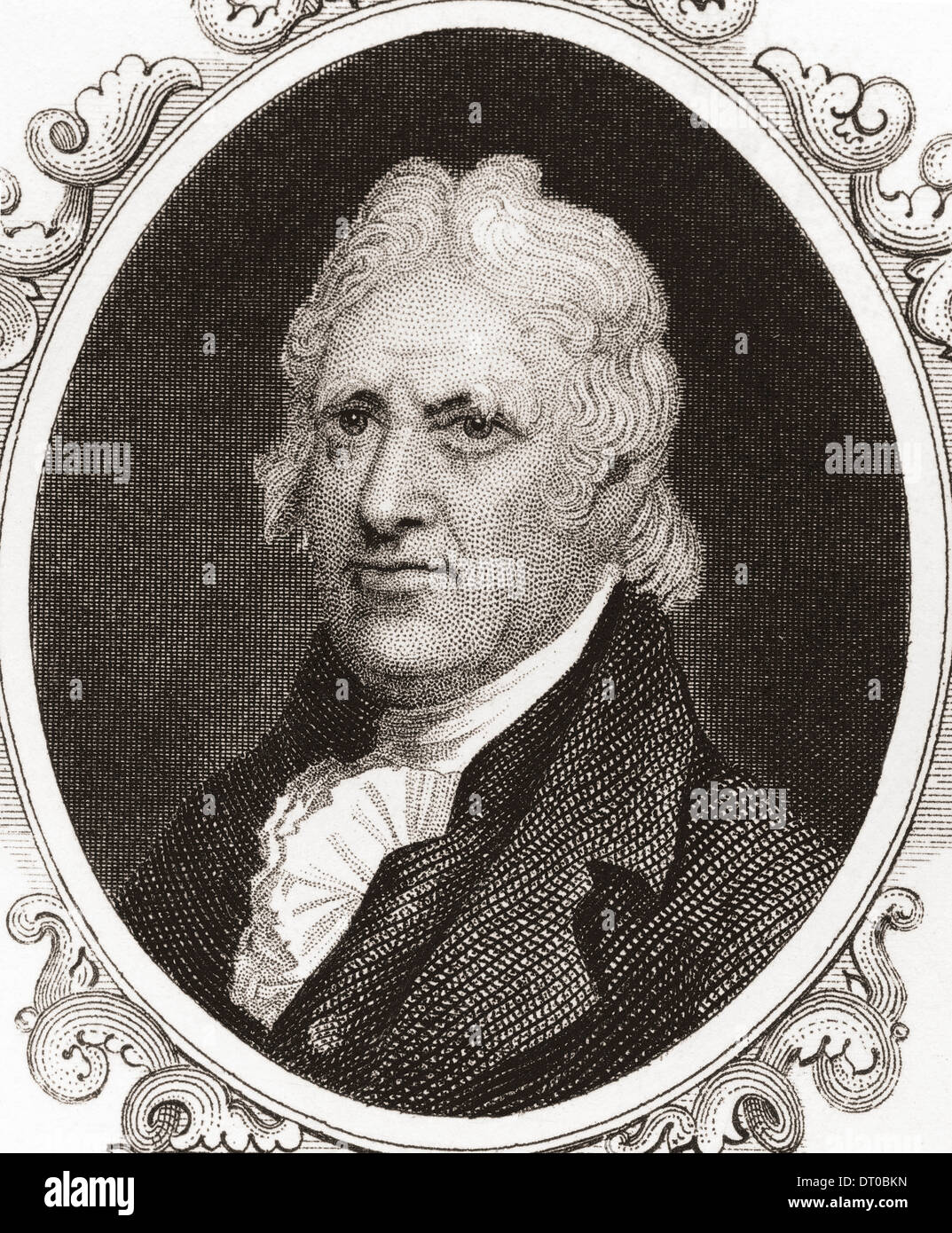 George Clinton, 1739 – 1812. US-Soldat und Staatsmann, einer der Gründerväter der Vereinigten Staaten Stockfoto