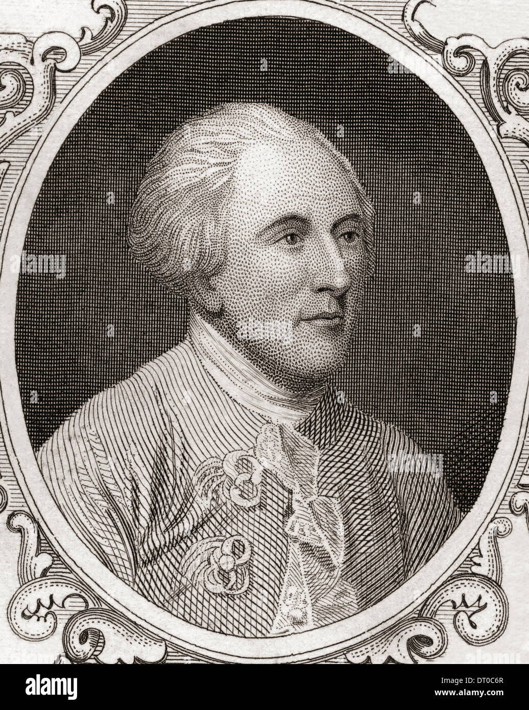 Charles Lee, 1732-1782. Britischer Soldat, der als General der Kontinentalarmee während des amerikanischen Unabhängigkeitskrieges diente. Stockfoto