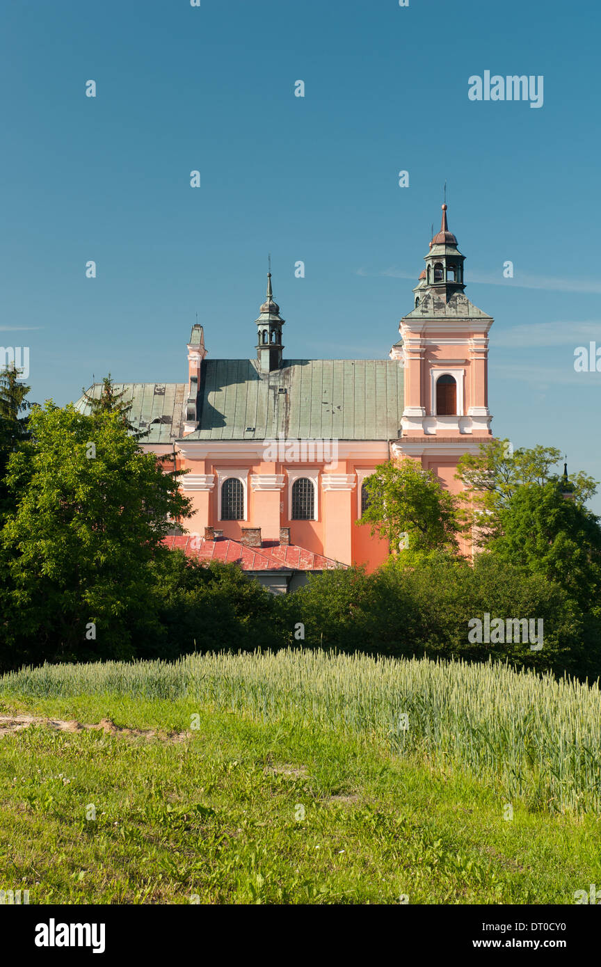 St. Antoine von Padua Kirche (b. 1684-85) in Radecznica, Roztocze, Woiwodschaft Lublin Polen Stockfoto