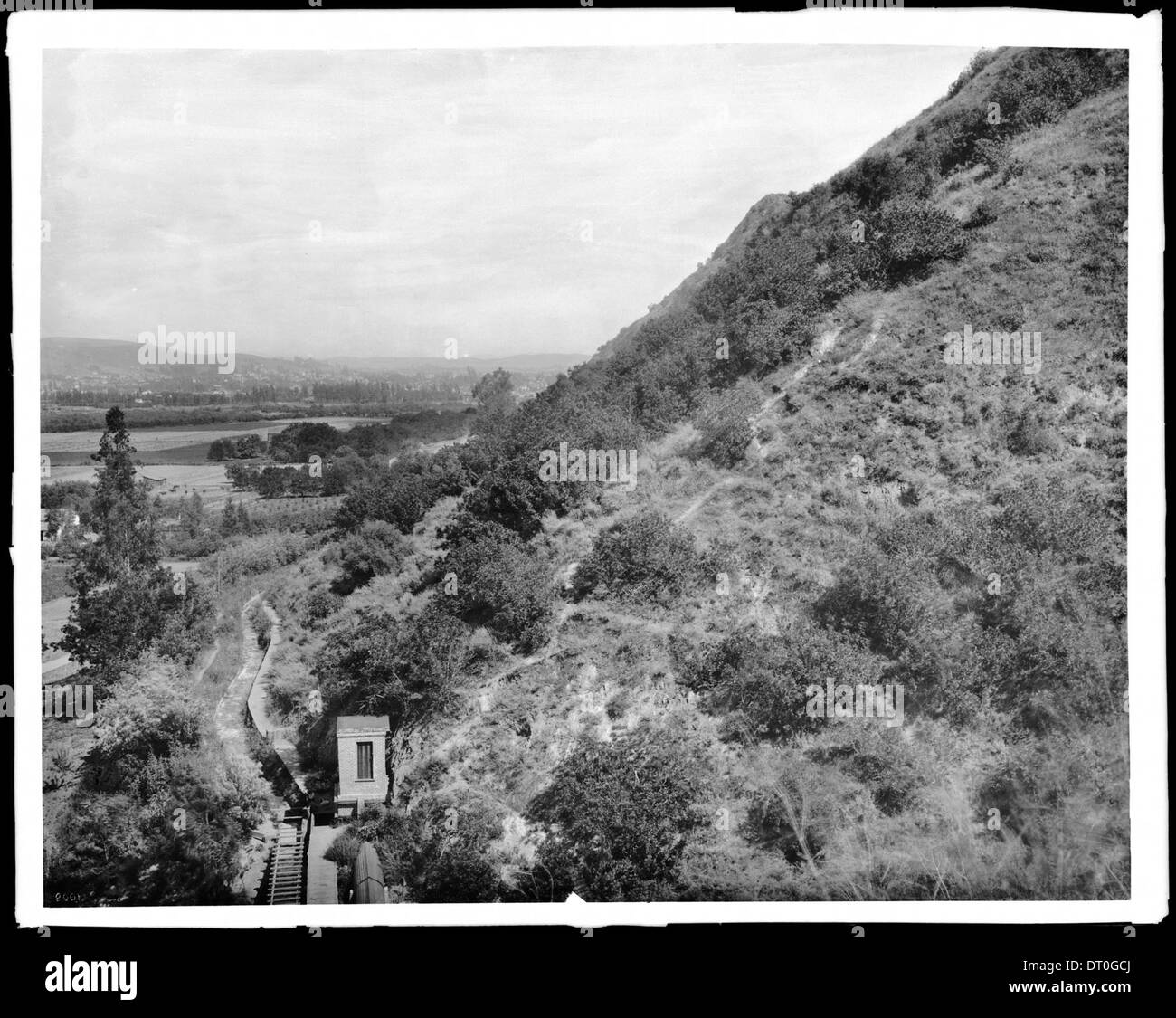 Elysian Park und Ackerland unten, Los Angeles, ca.1898-1900 Stockfoto