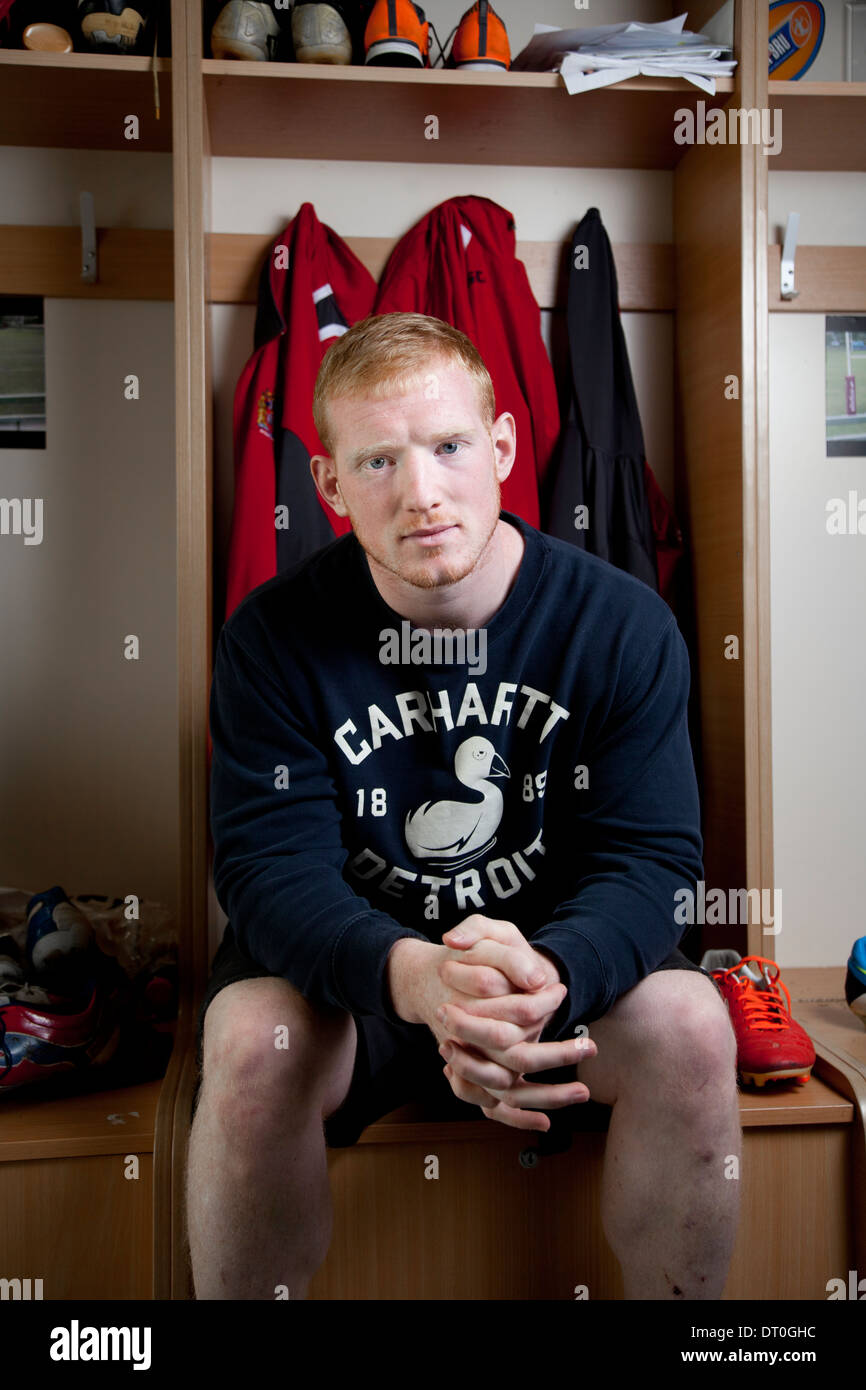 Liam Farrell, Rugbyspieler Wigan Warriors Stockfoto