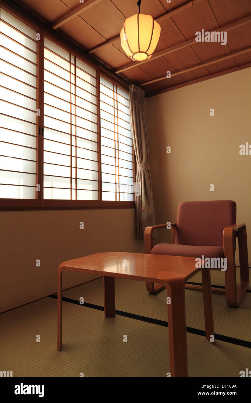 Zimmer im japanischen Stil Stockfoto