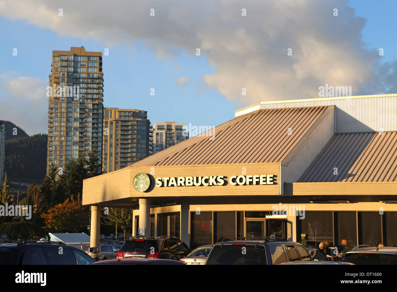 Starbucks-Kaffee Stockfoto