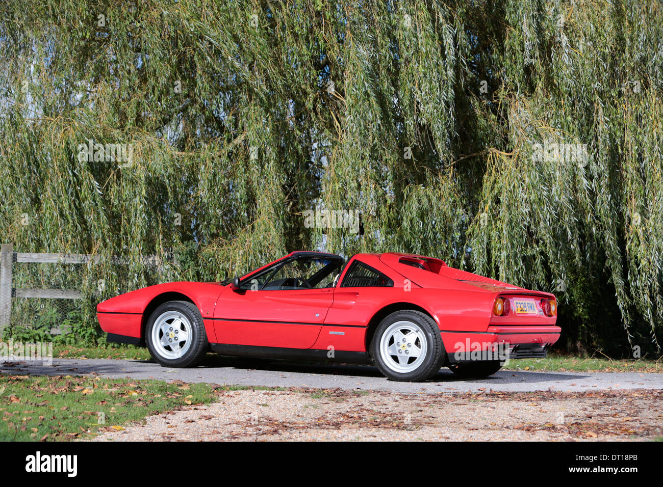 1988-Ferrari-328GTS-Targa-Coupé Stockfoto