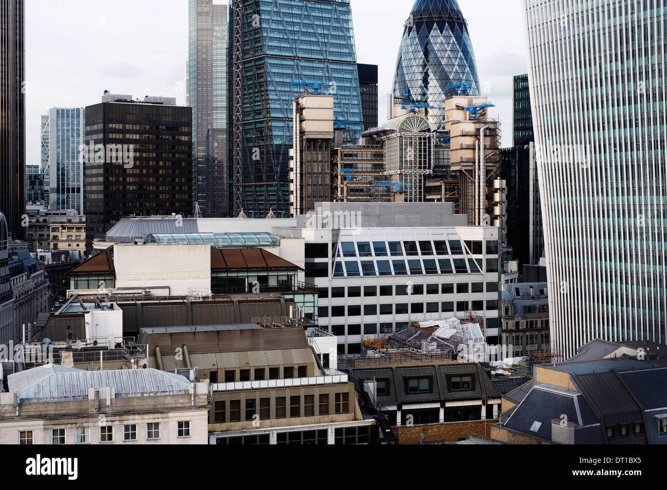 Stadtansichten London, City of London 2013, London, Vereinigtes Königreich. Architekt: verschiedene, 2013. Stockfoto