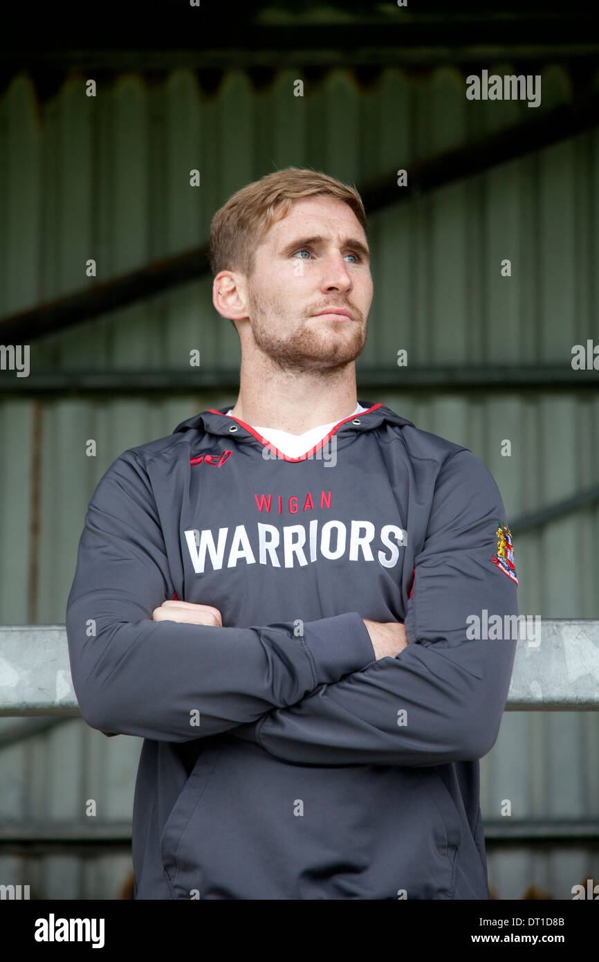 Sam Tomkins, Rugby League Football-Spieler, New Zealand Warriors Stockfoto