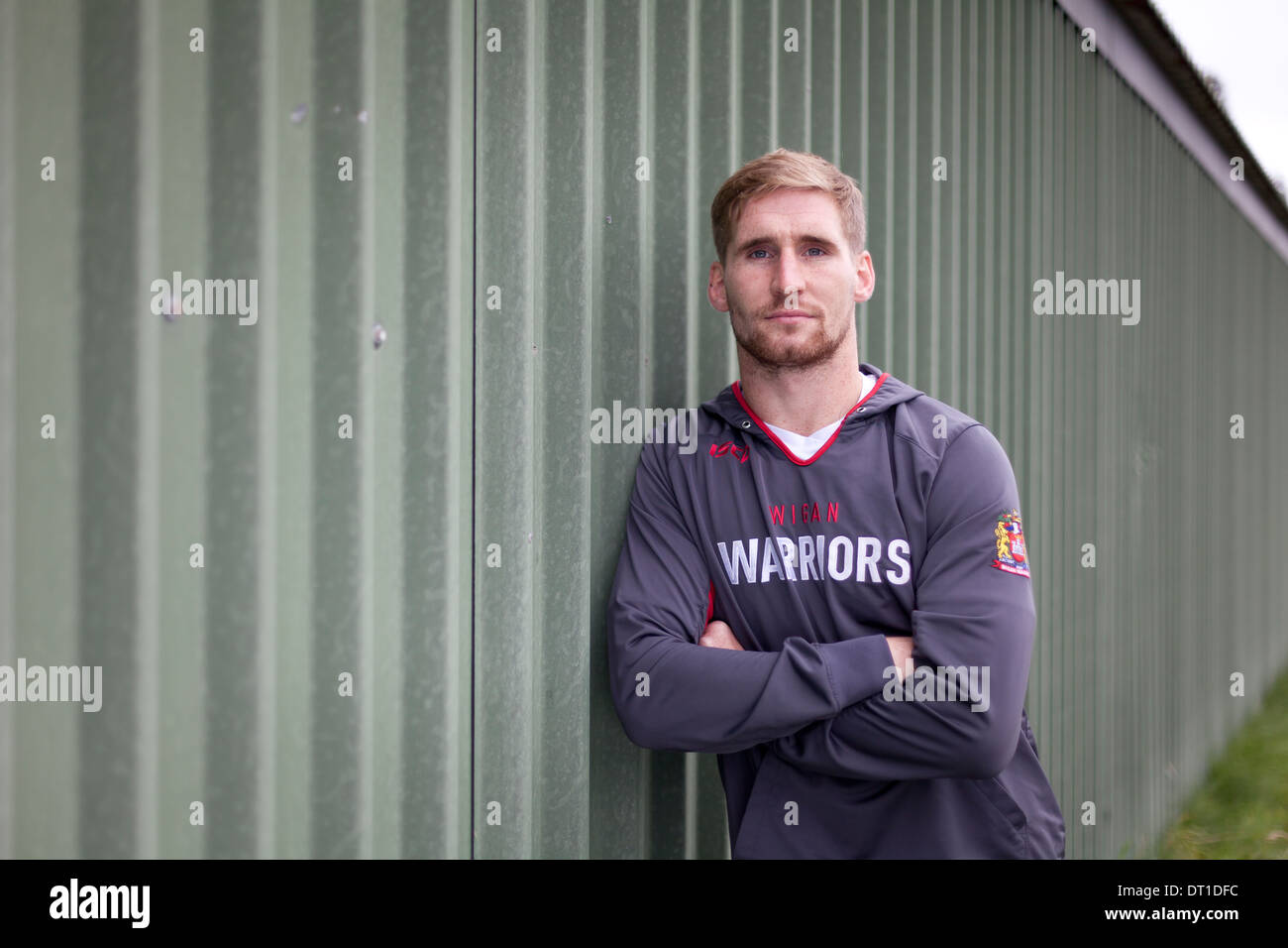 Sam Tomkins, Rugby League Football-Spieler Stockfoto