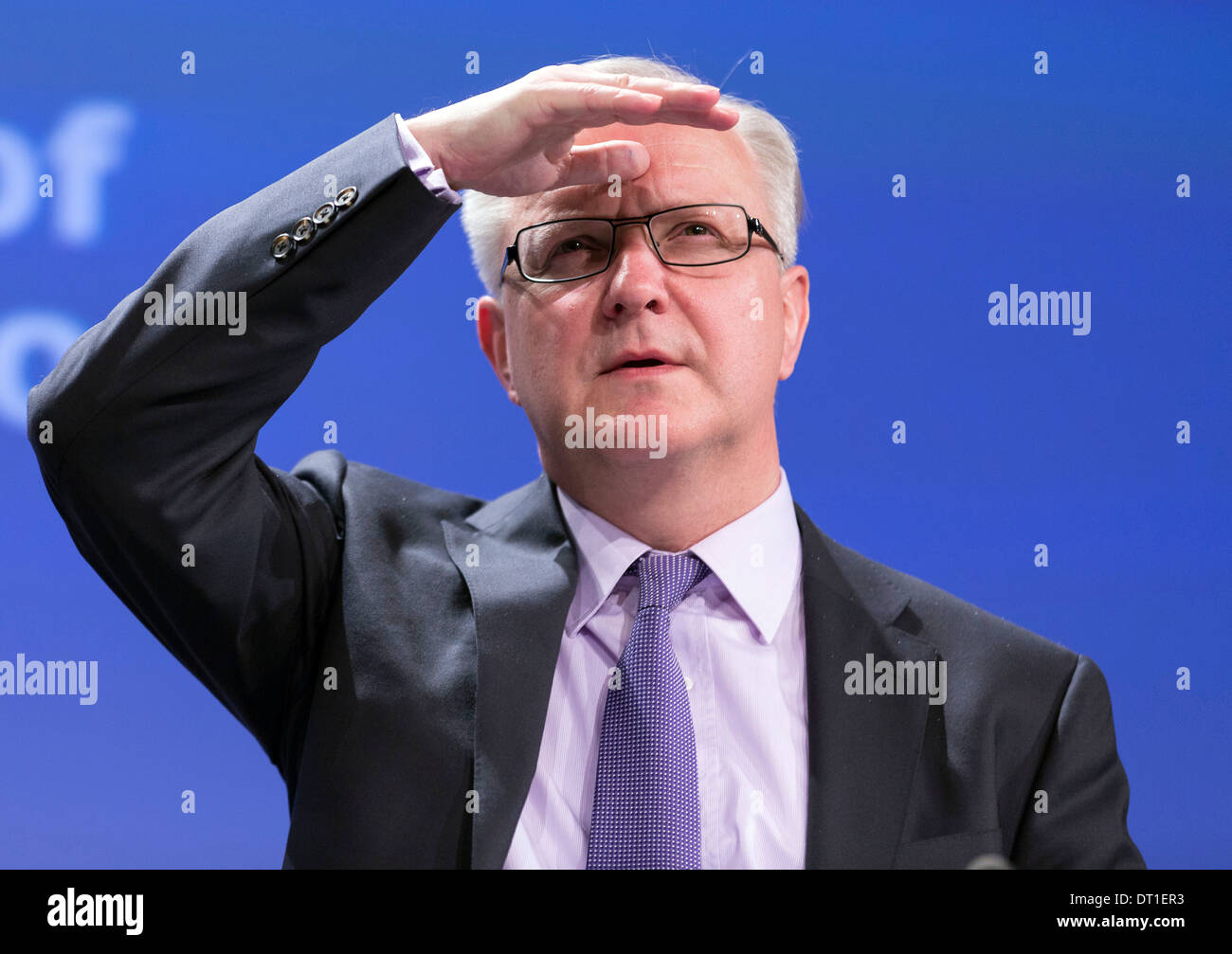 Olli Rehn Stockfoto