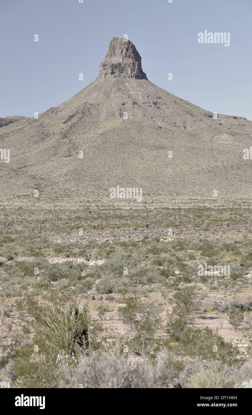 "Die Hexe Sauger" rock-Formation in der Nähe von Kingman, Arizona, an der alten Route 66 Stockfoto