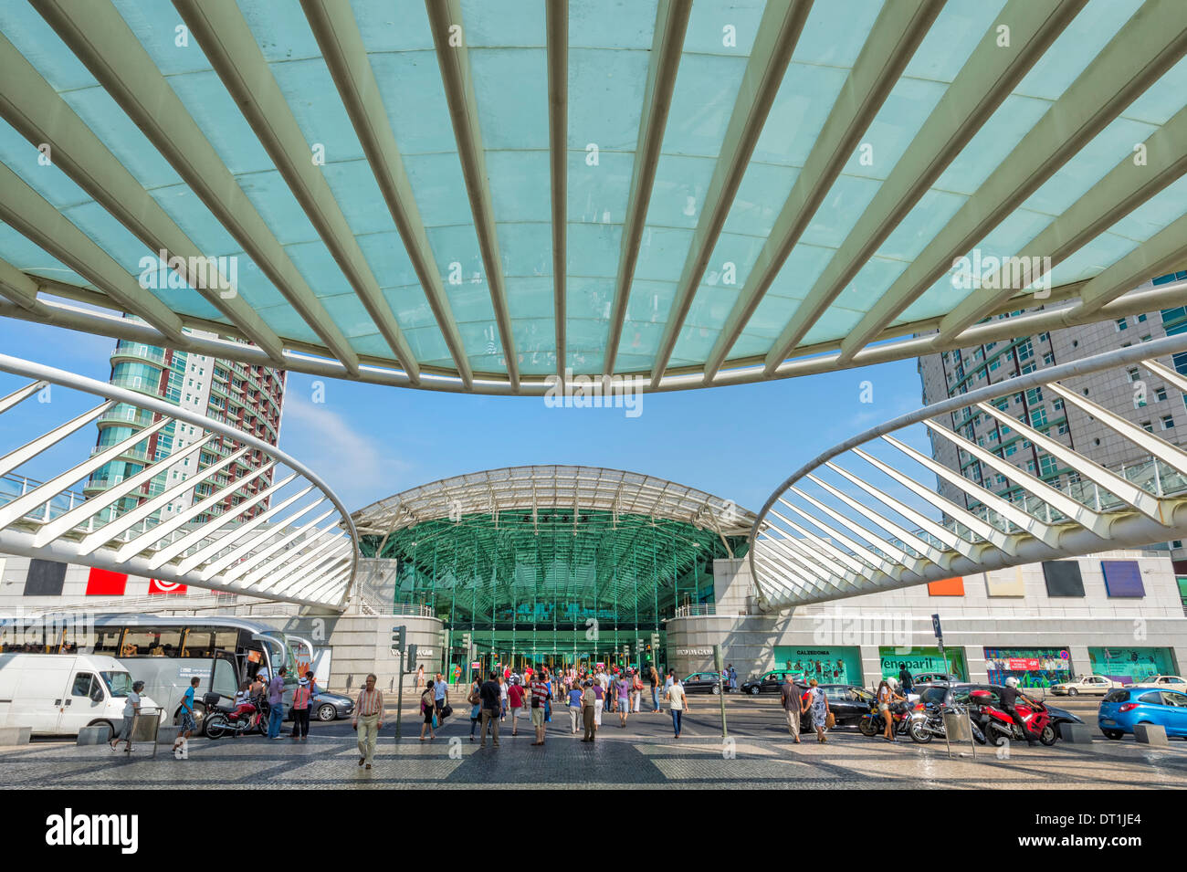 Vasco da Gama Shopping-Mall, Parque Das Nacoes (Park der Nationen), Lissabon, Portugal, Europa Stockfoto