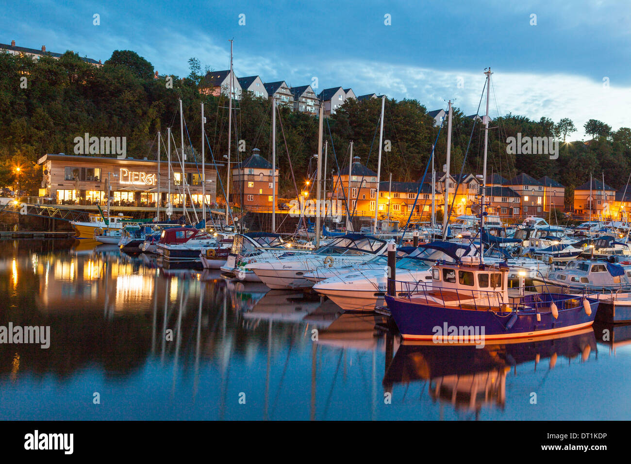 Hafen von Penarth, South Glamorgan, Wales, Vereinigtes Königreich, Europa Stockfoto
